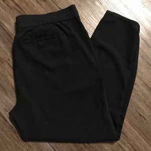 Drawstring tuxedo pant